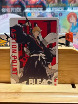 ACTION POINT CARD (ICHIGO KUROSAKI) UE01BT/BLC-1-AP01 BLEACH Union Arena TCG NM - Image 1