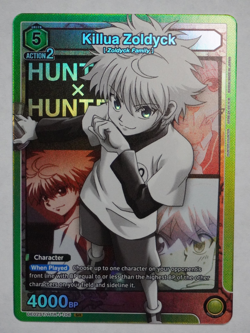 Killua Zoldyck Union Arena Hunter X Hunter FOIL SR - Image 1