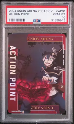 PSA10 UA02BT/BCV-1-AP01 Asta Black Clover Union Arena - Image 1