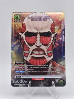 Union Arena: Attack on Titan - Colossal Titan R Holo Trigger UE10ST/AOT-1-113 - Image 1
