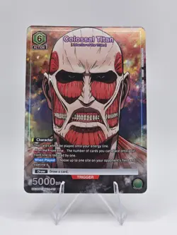Union Arena: Attack on Titan - Colossal Titan R Holo Trigger UE10ST/AOT-1-113 - Image 3