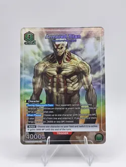 Union Arena: Attack on Titan - Armored Titan R Foil Trigger UE10ST/AOT-1-112 - Image 1