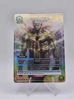 Union Arena: Attack on Titan - Armored Titan R Foil Trigger UE10ST/AOT-1-112 - Image 3