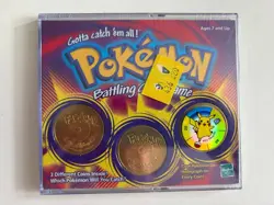 Pokemon Vintage Battling Coin Game (Brand New A Sealed) - Image 1