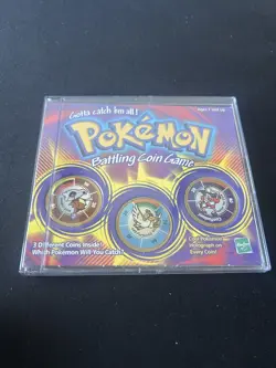 1999 Hasbro Pokemon Battling Coin Game - Cubone Pidgey Mr.Mime VINTAGE! - Image 1