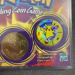 Pokemon Vintage Battling Coin Game Battle Coins 1999 NEW Factory Sealed Hasbro - Image 4