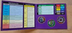 Pokemon Battling Coin Game Hasbro STARMIE Omastar Metapod - Image 2