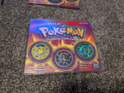 Pokemon Battling Coin Game x6 – Holographic Coins – Pikachu Blastoise Bulbasaur - Image 2