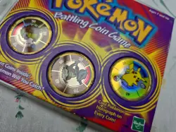 Pokemon 1999 Vintage Battling Coin Game, 2 Game Sets, Including Pikachu Coin - Image 4