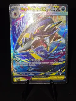 English Pokemon Phantasmal Flames Mega Sharpedo ex SIR 127/094 NM - Image 5