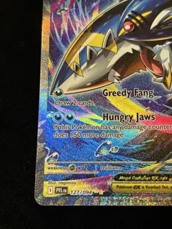 Mega Sharpedo ex 127/094 Special Illustration SIR Pokemon Phantasmal Flames NM - Image 4