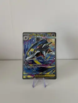 Mega Sharpedo EX 127/094 Me02: Phantasmal Flames Holo SIR Pokemon Card NM - Image 1