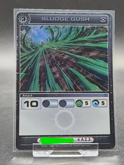 Chaotic TCG : Sludge Gush DOP 1st Edition Super Rare Attack - Image 1