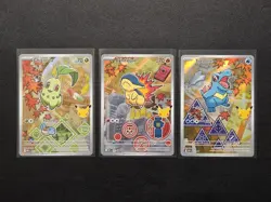 First Partner Illustration Series 2 - Gen 2 Johto Set - Pokemon TCG - NM - Image 1