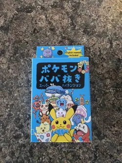 💎 SEALED - Old Maid Blue Deck Babanuki - Pokemon Center - Image 1