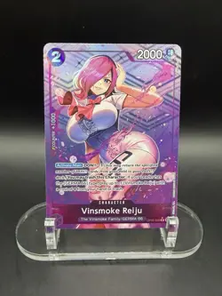 Vinsmoke Reiju PRB-01 Full Art Alternate Art OP06-068 English Edition One Piece - Image 1