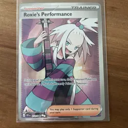 Pokemon Chaos Rising Roxie's Performance 112/086 NM - Image 1