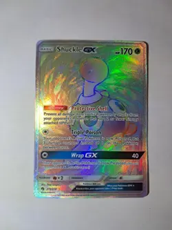 Pokemon Shuckle GX 215/214 Sm-Lost Thunder Secret Rare Holo Full Art 170 HP ENG - Image 2