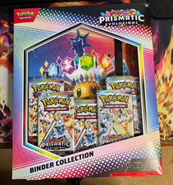 Sealed Prismatic Evolutions Binder Collection Box - Pokemon - Scarlet & Violet - Image 1