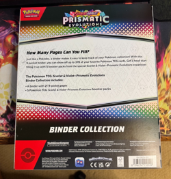 Sealed Prismatic Evolutions Binder Collection Box - Pokemon - Scarlet & Violet - Image 2