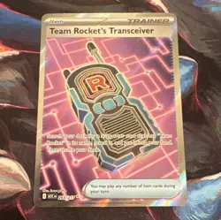Pokemon TCG Team Rocket's Transceiver 263/217 Ascended Heroes Full Art Near Mint - Image 1