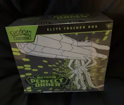 Pokemon TCG Mega Evolution Perfect Order ETB Elite Trainer Box New Sealed - Image 1