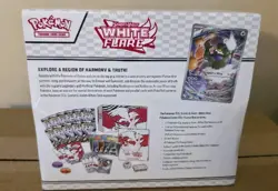 Pokemon TCG: White Flare Pokemon Center Exclusive ETB - Sealed - Image 3