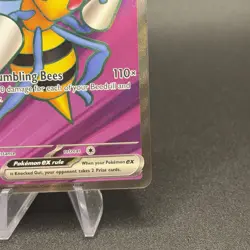 2026 Pokemon Me04: Chaos Rising Holo - Beedrill ex 098 - NM + - Image 5