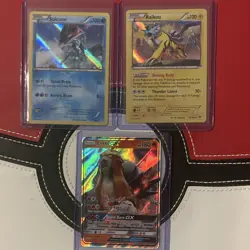 Pokemon TCG Promo Lot 3 Suicune Raikou Entei GX Holo EN 20/30 51/162 - Image 1