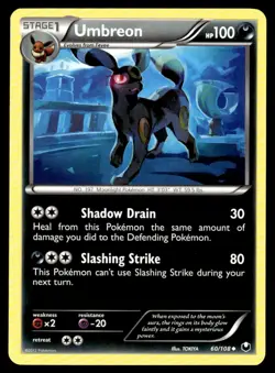 2012 Dark Explorers Umbreon (60) Uncommon #60/108 - Image 1