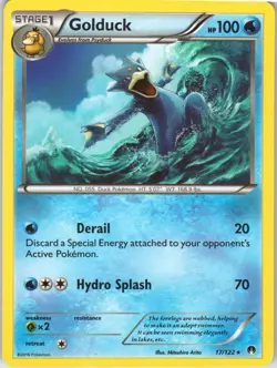 Golduck – Pokemon TCG XY BREAKpoint 17/122 Rare MP - Image 1