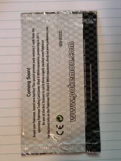 Pokemon TCG - Black & White Preview Booster Pack 2011 New Sealed - Image 2