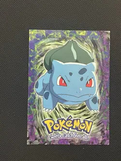 1999 Topps Pokemon The Movie #E1 Bulbasaur Vintage LP - Image 1