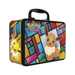 Pokemon TCG Eevee Collector's Chest Lunchbox Tin New Sealed - Image 1