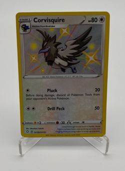 Pokemon Trading Card Game TCG Shining Fates Corvisquire SV102/SV122 - Image 1
