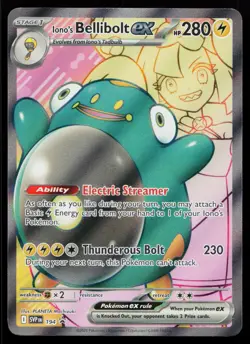 Iono's Bellibolt ex 194 Promo SV: Scarlet & Violet Promo Cards Pokemon Card - Image 1
