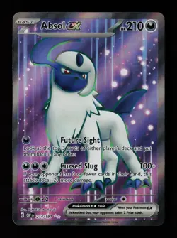Absol ex 214/197 Ultra Rare Obsidian Flames Pokemon Cards - Image 1