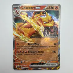 Charizard ex 006/165 Holo Rare English 151 Pokemon Card - NM - Image 1