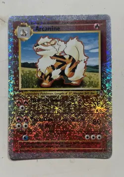 Pokemon TCG Arcanine 36/110 Legendary Collection Reverse Holo English 2002 LP - Image 1