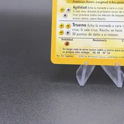 Pokemon TCG Raichu Base Set 14/102 Holo 1999-2000 Wizards Base Set Holo Rare -Lp - Image 4