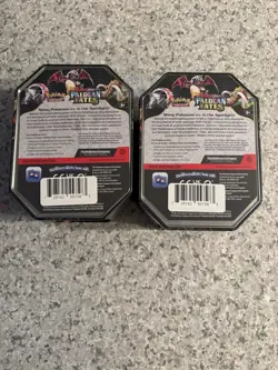 Pokemon Paldean Fates Charizard Ex Tin LOT OF 2 Sealed - Image 2