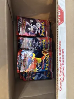 Lot Of 38 Factory Sealed) 🔥Pokemon TCG Cards Destined Rivals Booster Packs - Image 1