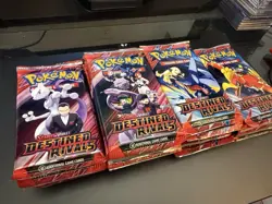 Lot Of 38 Factory Sealed) 🔥Pokemon TCG Cards Destined Rivals Booster Packs - Image 2