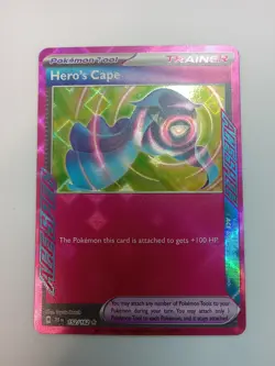 Hero's Cape 152/162 SV05: Temporal Forces Holo Pokemon - Image 1
