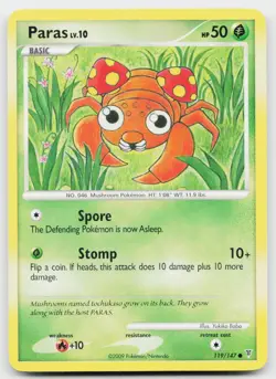 Paras 119/147 Common Supreme Victors Pokemon Near Mint - Image 1