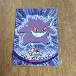 Topps Pokemon TCG Gengar 94 TV Animation Edition 1999 EN - Image 1