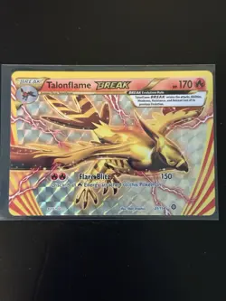 Talonflame BREAK 21/114 XY - Steam Siege Holo Pokemon TCG - NM - Image 1