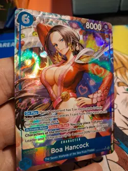 One Piece - Boa Hancock EB03-026 (SR) Alt Art Heroines Edition English NM - Image 2