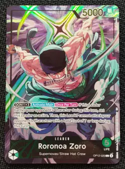 Roronoa Zoro - OP12-020 (Playmat Limited Edition Vol.4) One Piece Promotion Card - Image 1