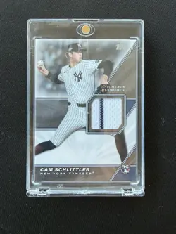 Cam Schlittler 2026 Topps Series 2 Major League Material Relic Yankees RC - Image 1